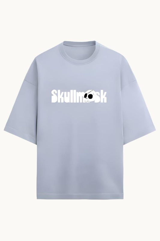 Secret Ingredient Baggy Tee in lavender, showcasing a stylish puff white vinyl print on a relaxed-fit design. - SKULLMASK